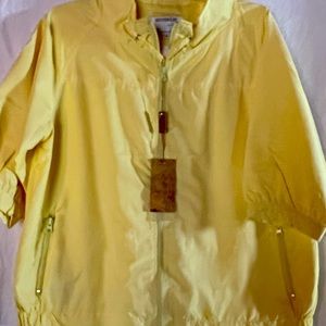 Nylon athletic jacket